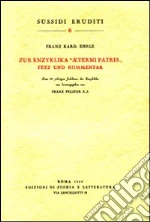 Ehrle Franz; Pelster F. (cur.)