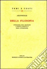 Aristotele; Untersteiner M. (cur.)