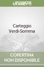 Verdi Giuseppe; Somma Antonio; Ricciardi S. (cur.)