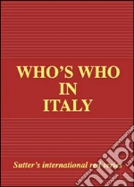 Who's who in Italy 2009 libro