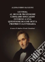 Manzoni Alessandro; Sirotti Gaudenzi A. (cur.)