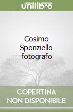 Sponziello Cosimo; Scorrano L. (cur.)