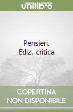 Leopardi Giacomo; Durante M. (cur.)