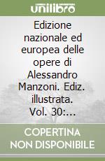 Manzoni Alessandro; De Robertis M. G. (cur.); Sartorelli E. (cur.)