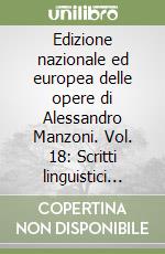 Manzoni Alessandro; Stella A. (cur.); Vitale M. (cur.)