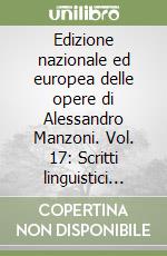 Manzoni Alessandro; Stella A. (cur.); Vitale M. (cur.)