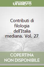 Vignuzzi U. (cur.); Mattesini E. (cur.)