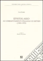 Fabbri Luigi; Giulianelli R. (cur.)