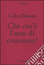 Deleuze Gilles; Moscati A. (cur.)