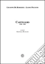 De Robertis Giuseppe; Piccioni Leone; Bufacchi E. (cur.)