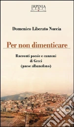 Norcia Domenico Liberato; De Cristofaro A. (cur.)