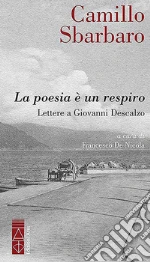 Sbarbaro Camillo; De Nicola F. (cur.)