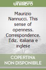 Nannucci Maurizio; Volpato E. (cur.)