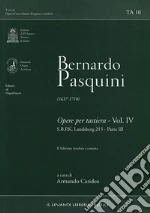 Pasquini Bernardo; Carideo Armando (cur.)