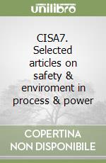 Cozzani V. (cur.); De Rademaeker E. (cur.); Manca D. (cur.)