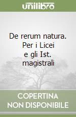 Lucrezio Caro Tito; Smith E. M. (cur.)