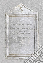 Campanella Tommaso; Albertazzi M. (cur.)