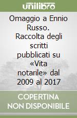 Russo Ennio; Rubino Gabriella; Buttitta V. (cur.)