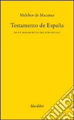 Melchor de Macanaz; Battistelli A. (cur.)
