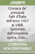 Niccol della Tuccia; Cegna G. (cur.)