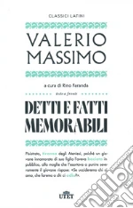Valerio Massimo; Faranda R. (cur.)