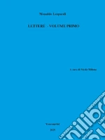Leopardi Monaldo; Milione N. (cur.)