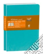 Taccuino Habana SMOOTH - Blu Hawaii (10x15) articolo per la scrittura di Quo Vadis