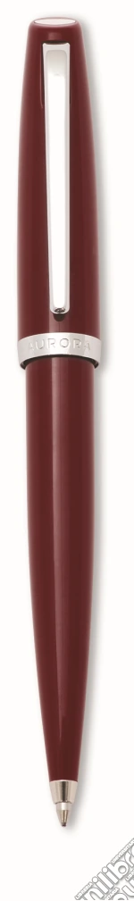 Penna a sfera interamente in resina, fin. crom. paprika articolo per la scrittura di aurora