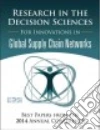 European Decision Sciences Institute (COR), Stentoft Jan (EDT), Paulraj Antony (EDT), Vastag Gyula (EDT)