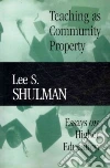 Shulman Lee S., Hutchings Pat (EDT)