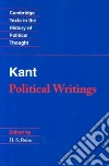 Kant Immanuel, Reiss Hans Siegbert (EDT)
