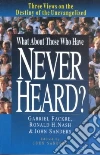 Fackre Gabriel, Nash Ronald H., Sanders John (EDT)