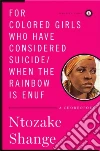 Shange Ntozake