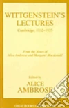 Wittgenstein Ludwig, Ambrose Alice (EDT), MacDonald Margaret