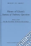 Henry of Ghent, Teske Roland J. (TRN)