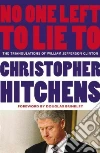 Hitchens Christopher, Brinkley Douglas (FRW), Prebble Simon (NRT)