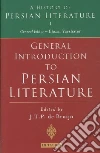 Brujin J. T. P. De (EDT), Yarshater Ehsan (EDT)