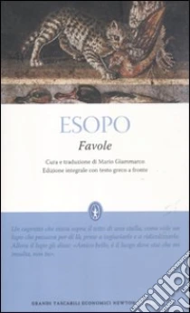 Favole. Testo greco a fronte. Ediz. Integrale libro di Esopo
