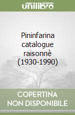Pininfarina catalogue raisonn (1930-1990)